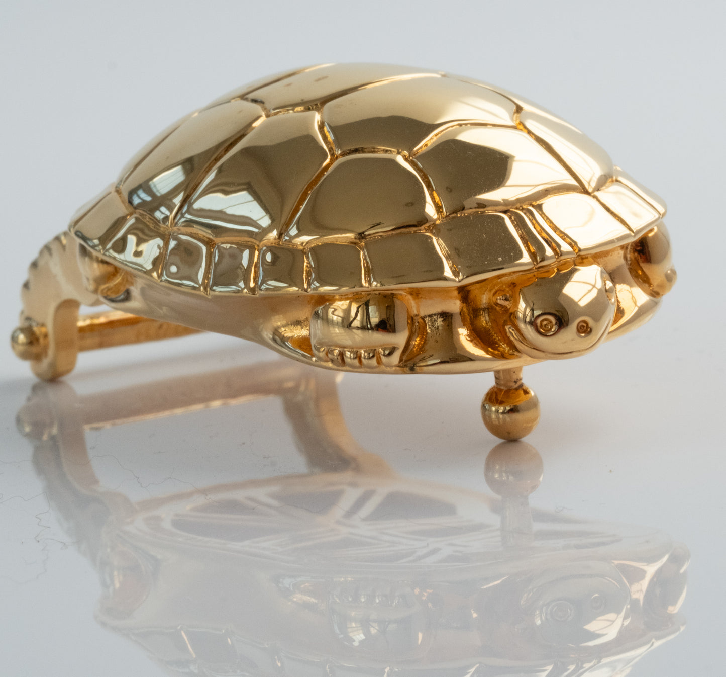 Kieselstein Cord Art Bronze Turtle Buckle - Pristine - Premium Belt Buckle from All The Best Vintage - Just $895! Shop now at All The Best Vintage