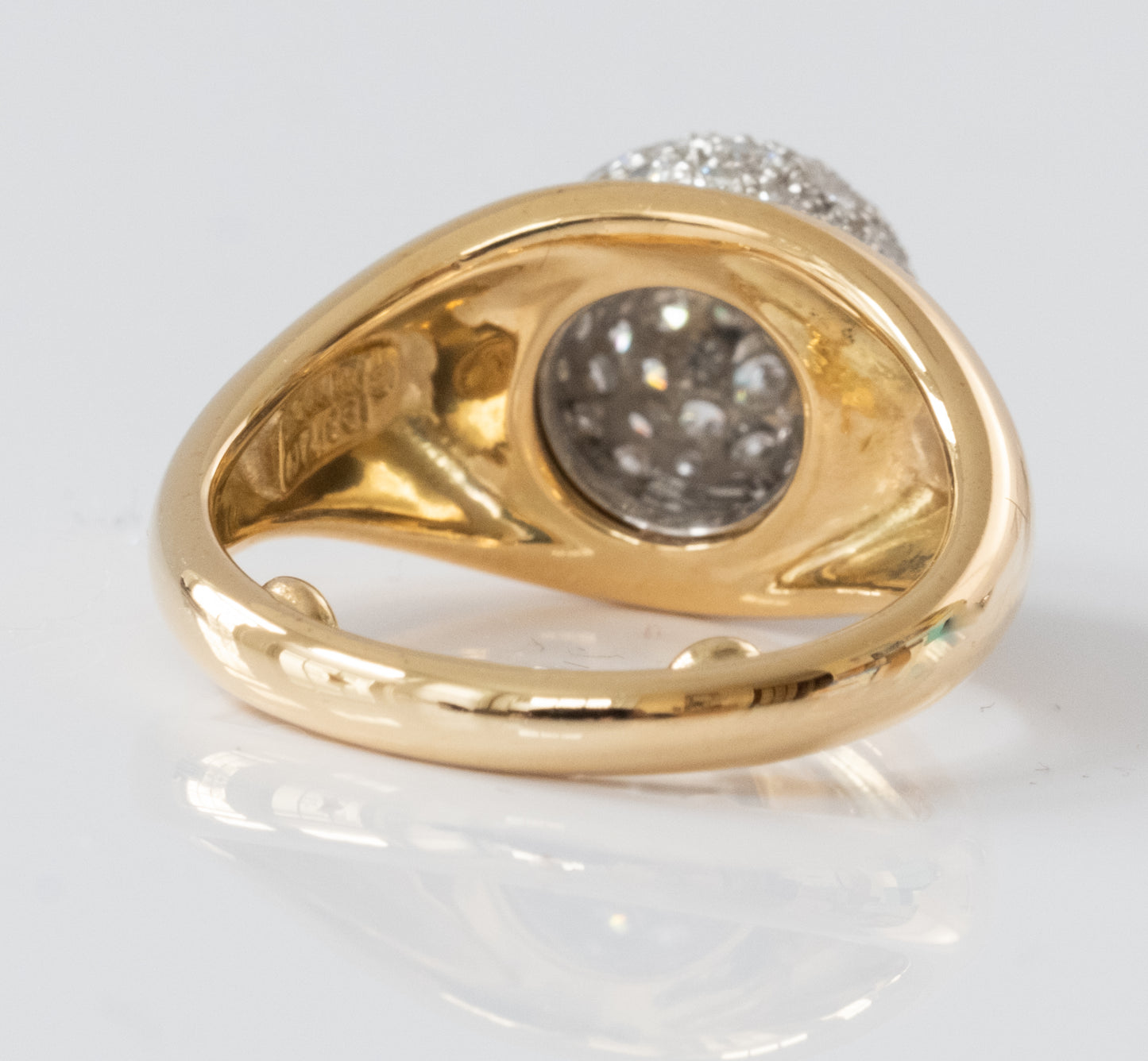 HOLD for DR   Tiffany & Co Paloma Picasso Vintage Diamond Ball Ring 18K - Premium Ring from All The Best Vintage - Just $5495! Shop now at All The Best Vintage