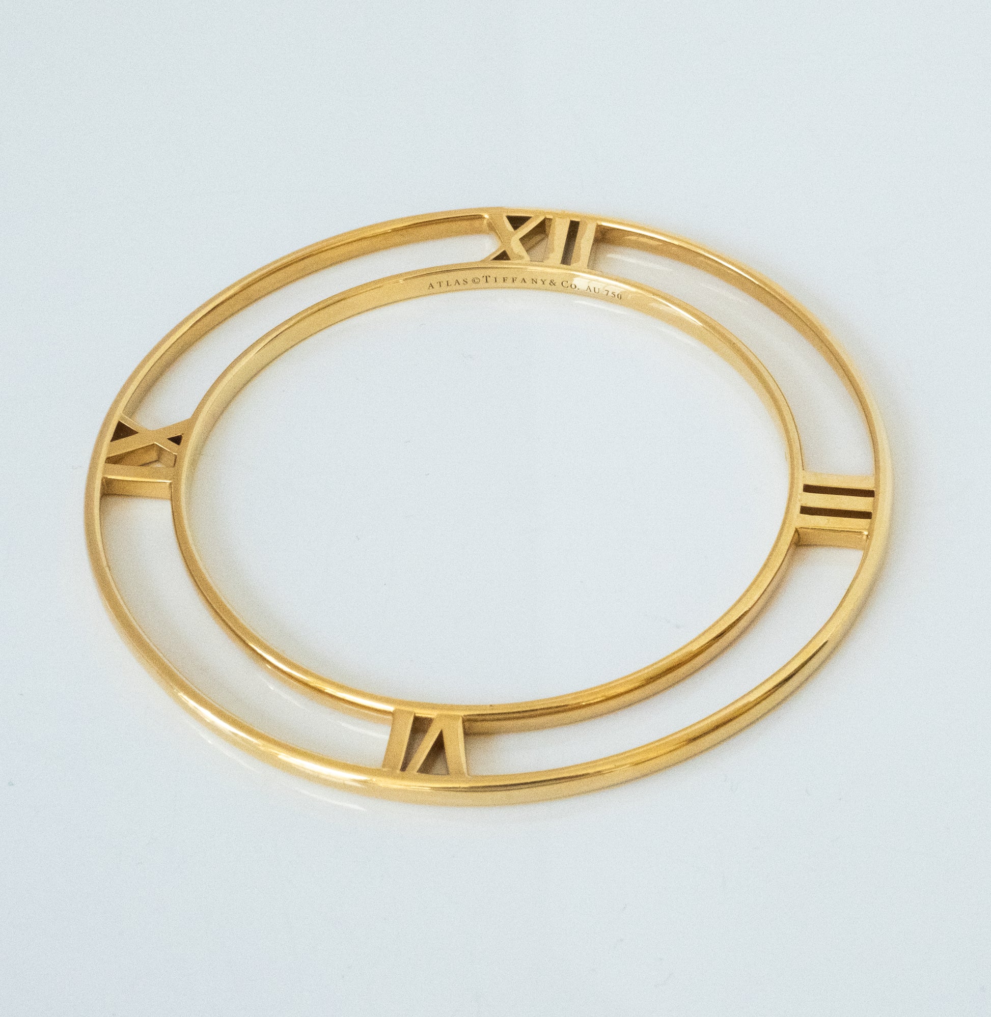 Tiffany & Co 18K Atlas Bangle Bracelet - Premium Bracelet from All The Best Vintage - Just $4695! Shop now at All The Best Vintage