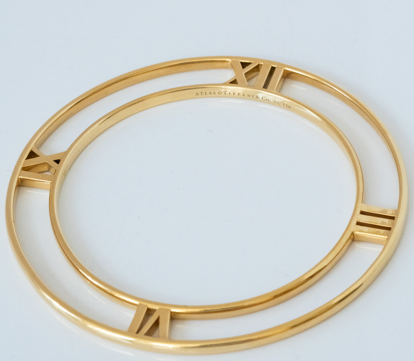 Tiffany & Co 18K Atlas Bangle Bracelet - Premium Bracelet from All The Best Vintage - Just $4695! Shop now at All The Best Vintage