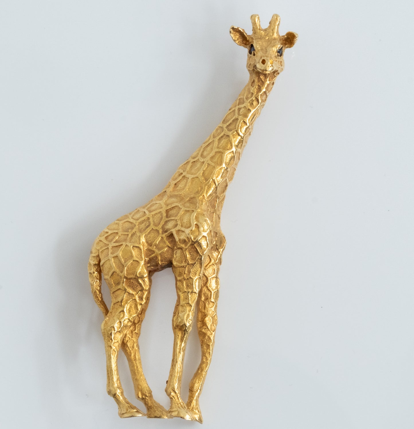 Vintage Tiffany & Co 18K Giraffe Pin - Rare Find - Premium Brooch from All The Best Vintage - Just $5400! Shop now at All The Best Vintage