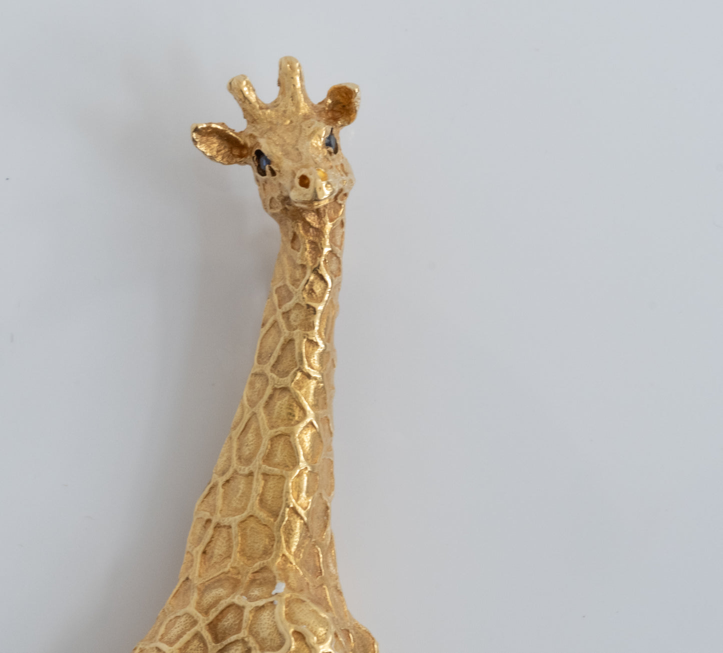 Vintage Tiffany & Co 18K Giraffe Pin - Rare Find - Premium Brooch from All The Best Vintage - Just $5400! Shop now at All The Best Vintage