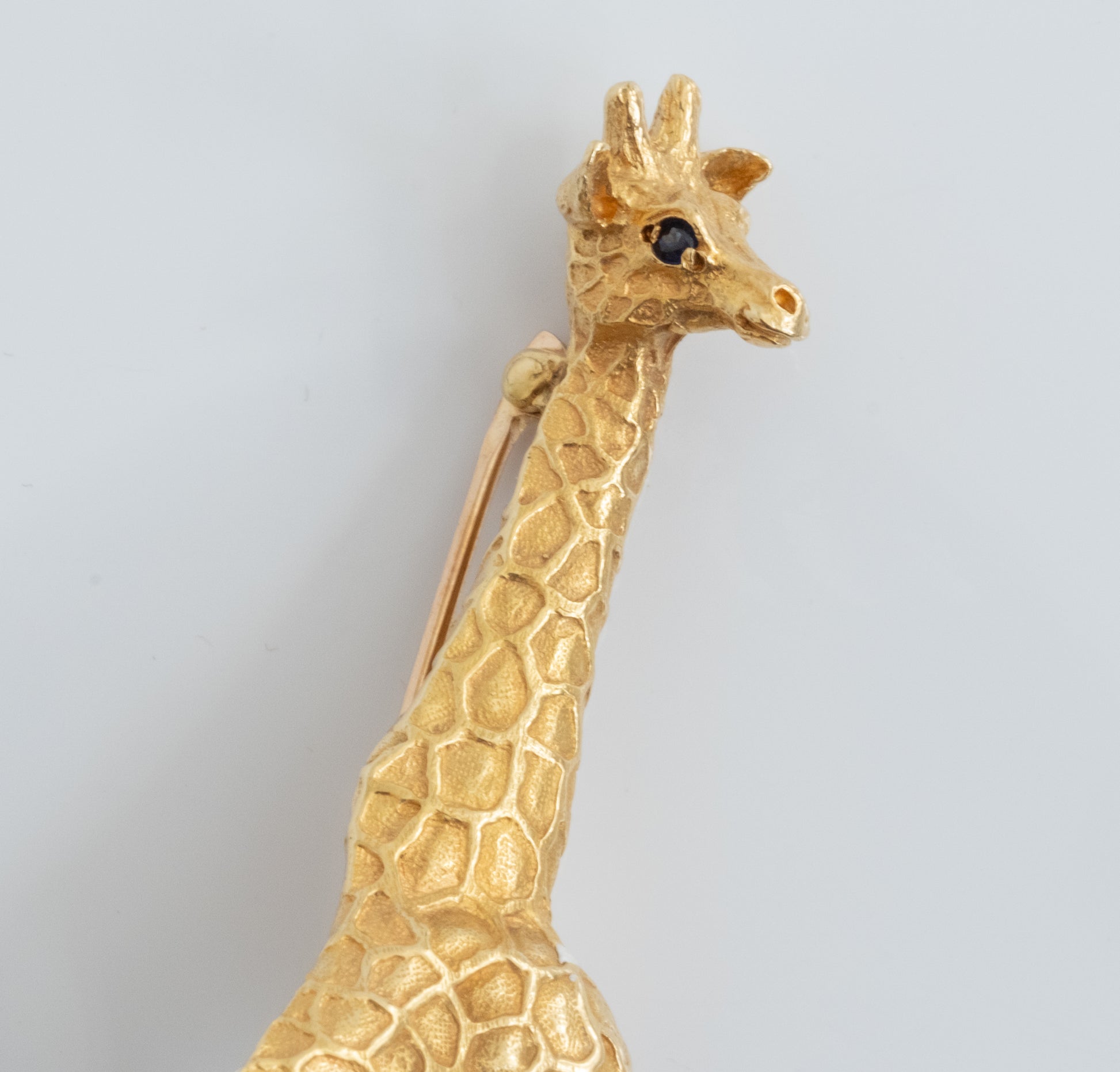 Vintage Tiffany & Co 18K Giraffe Pin - Rare Find - Premium Brooch from All The Best Vintage - Just $5400! Shop now at All The Best Vintage