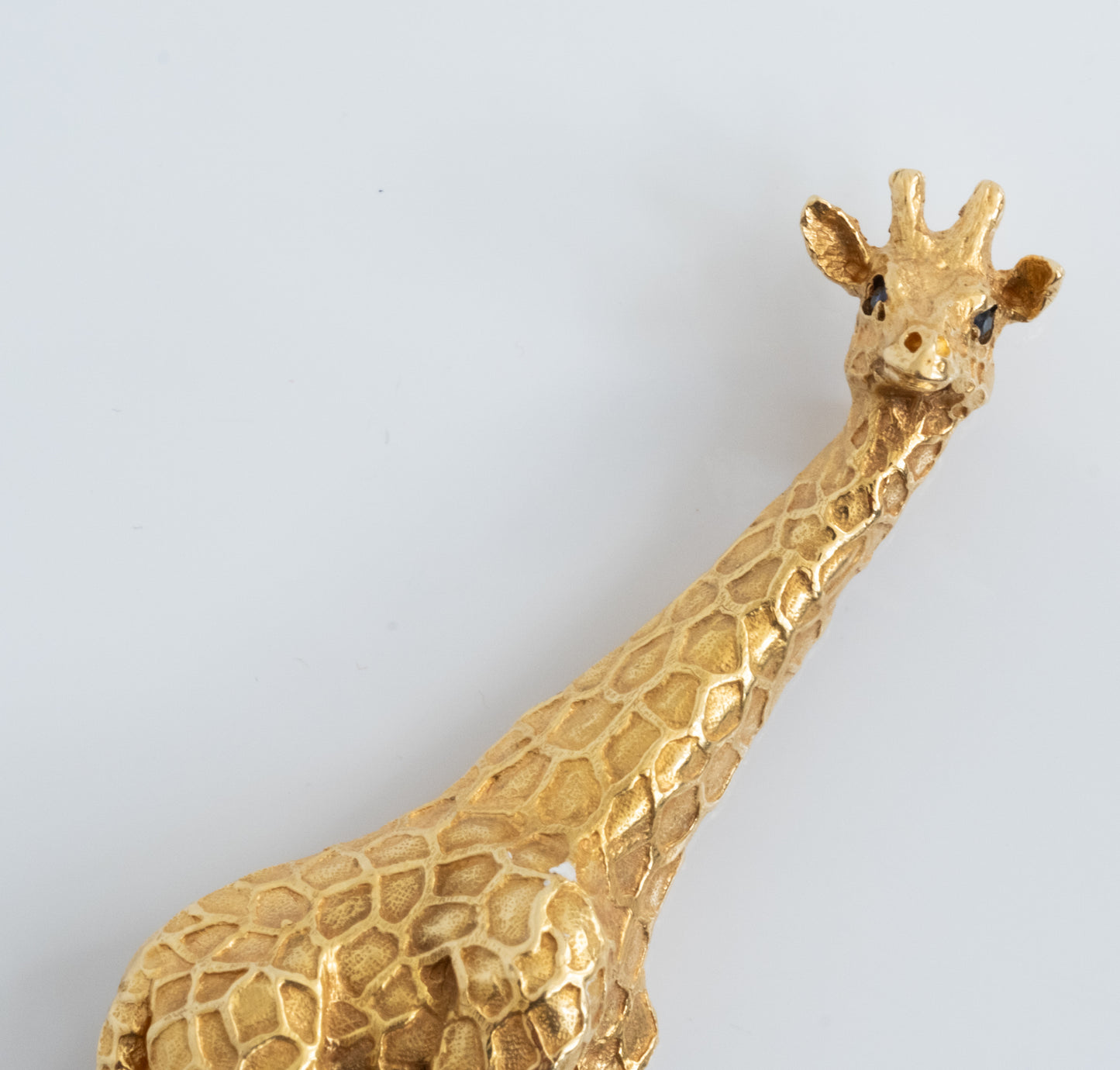 Vintage Tiffany & Co 18K Giraffe Pin - Rare Find - Premium Brooch from All The Best Vintage - Just $5400! Shop now at All The Best Vintage