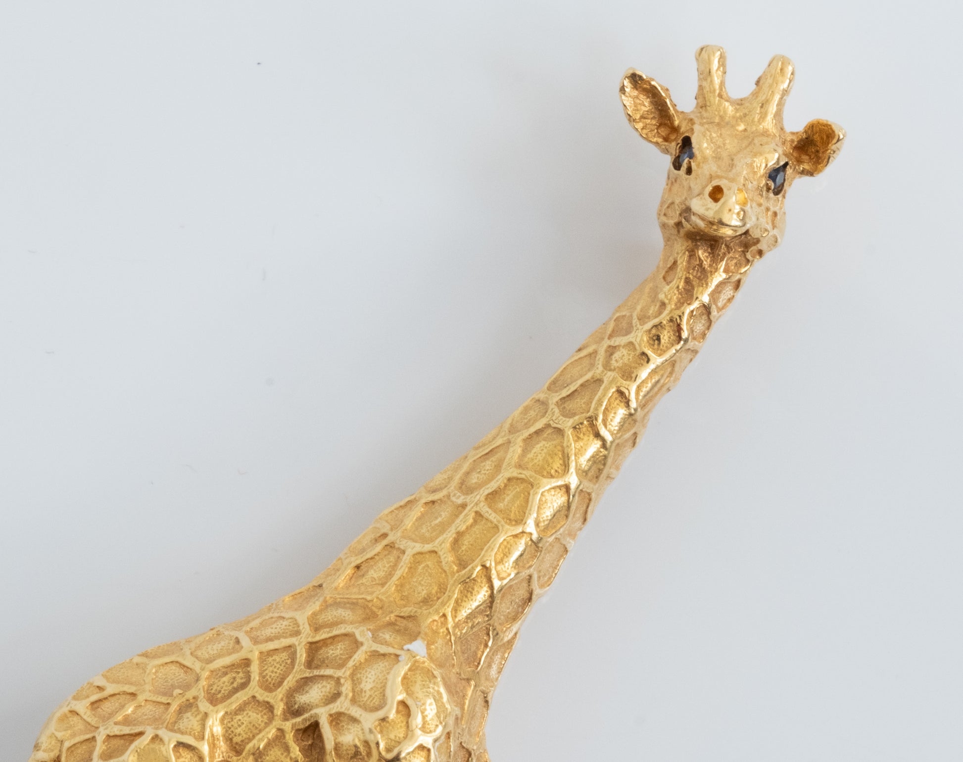 Vintage Tiffany & Co 18K Giraffe Pin - Rare Find - Premium Brooch from All The Best Vintage - Just $5400! Shop now at All The Best Vintage