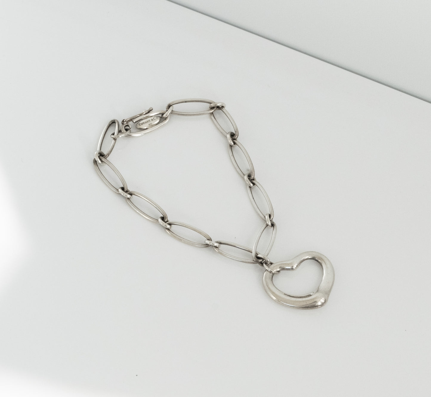 Tiffany & Co Elsa Peretti Vintage Sterling Open Heart Bracelet - Premium Bracelet from Tiffany & Co - Just $695! Shop now at All The Best Vintage