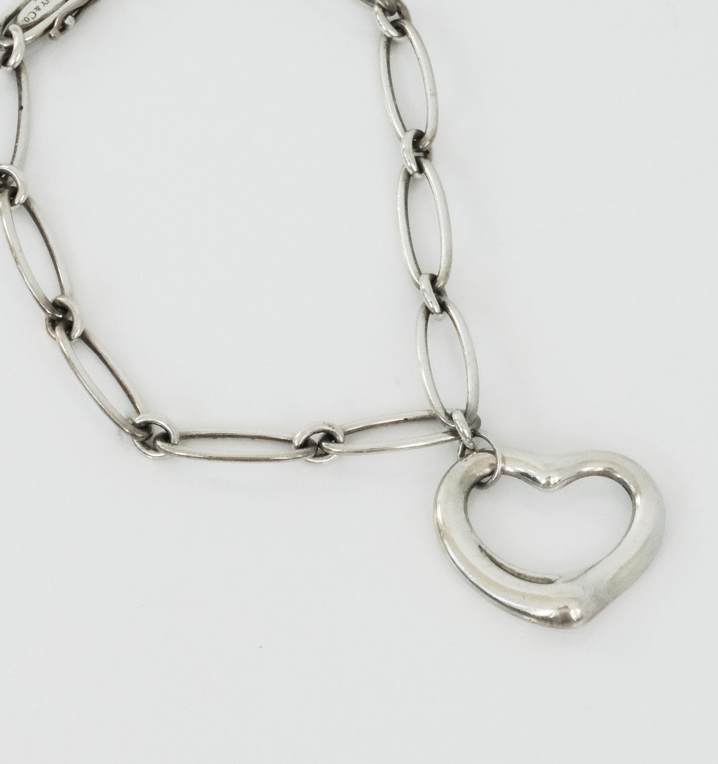 Tiffany & Co Elsa Peretti Vintage Sterling Open Heart Bracelet - Premium Bracelet from Tiffany & Co - Just $695! Shop now at All The Best Vintage