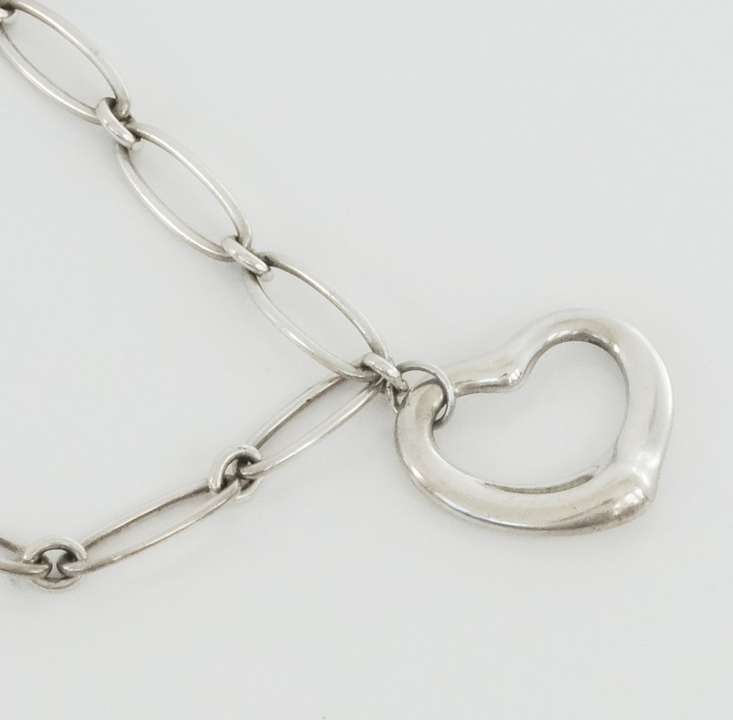 Tiffany & Co Elsa Peretti Vintage Sterling Open Heart Bracelet - Premium Bracelet from Tiffany & Co - Just $695! Shop now at All The Best Vintage