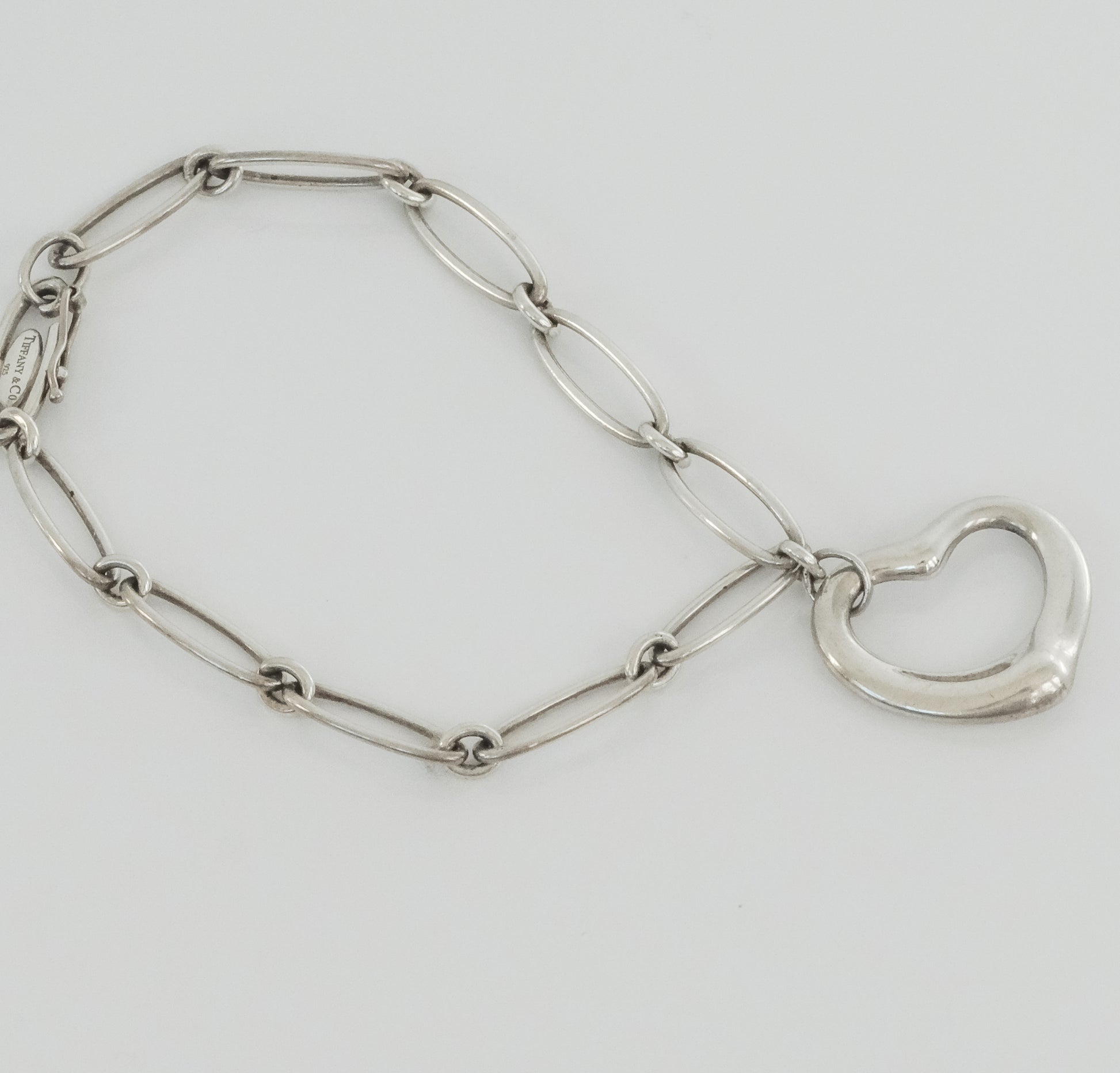 Tiffany & Co Elsa Peretti Vintage Sterling Open Heart Bracelet - Premium Bracelet from Tiffany & Co - Just $695! Shop now at All The Best Vintage