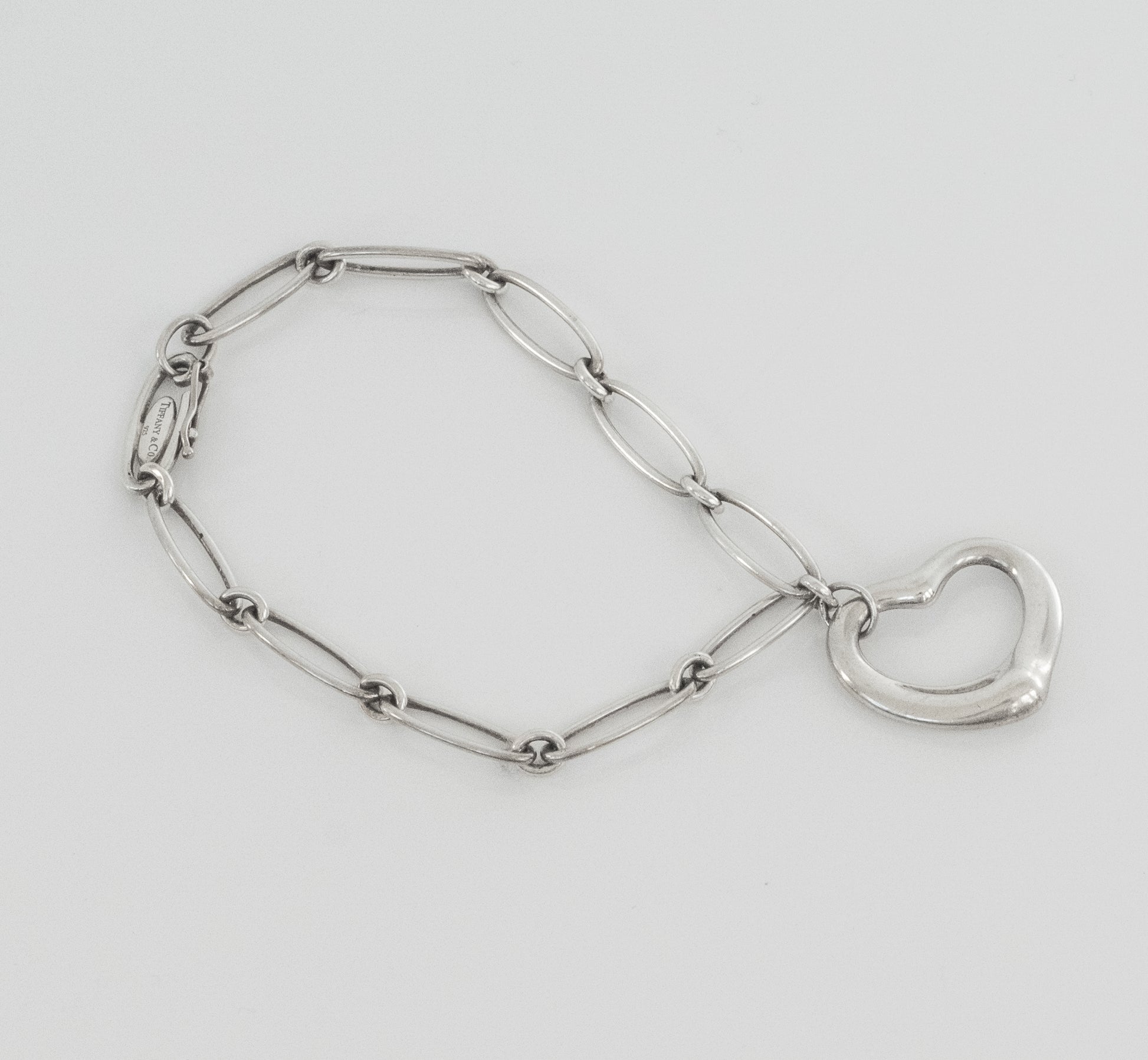 Tiffany & Co Elsa Peretti Vintage Sterling Open Heart Bracelet - Premium Bracelet from Tiffany & Co - Just $695! Shop now at All The Best Vintage