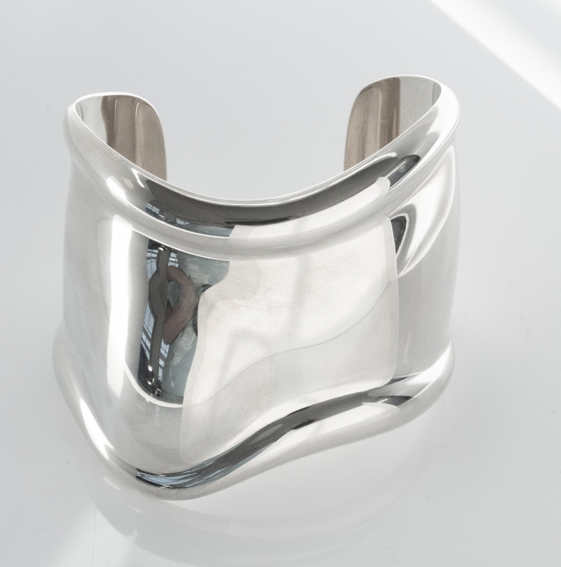 Elsa Peretti for Tiffany  Co Sterling Silver Medium Bone Cuff - Premium Bracelet from Tiffany & Co - Just $1695! Shop now at All The Best Vintage