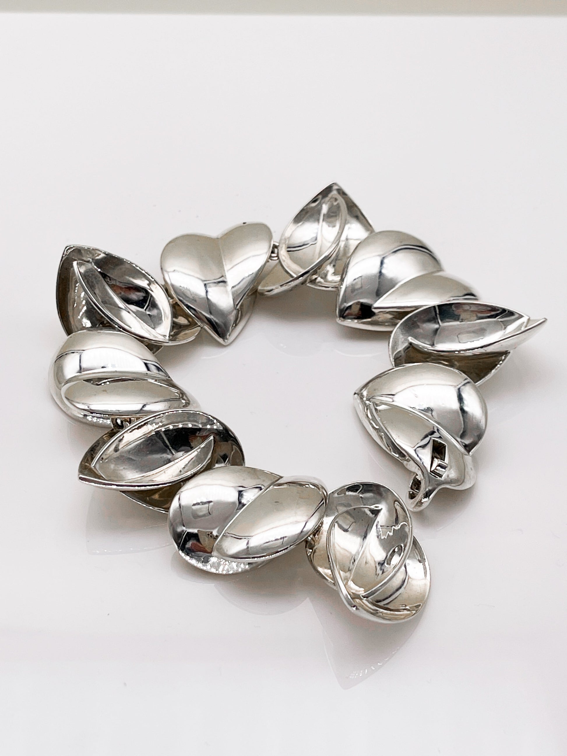 Tiffany & Co Frank Gehry Sterling Heart Bracelet - Premium Bracelet from All The Best Vintage - Just $1495! Shop now at All The Best Vintage