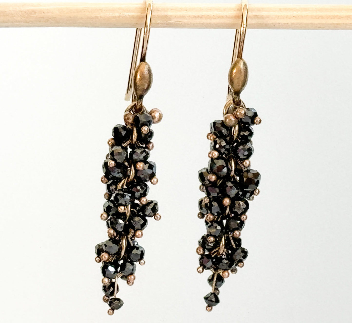 Ted Muehling Black Diamond Pussy Willow Earrings - Premium Earrings from All The Best Vintage - Just $3400! Shop now at All The Best Vintage
