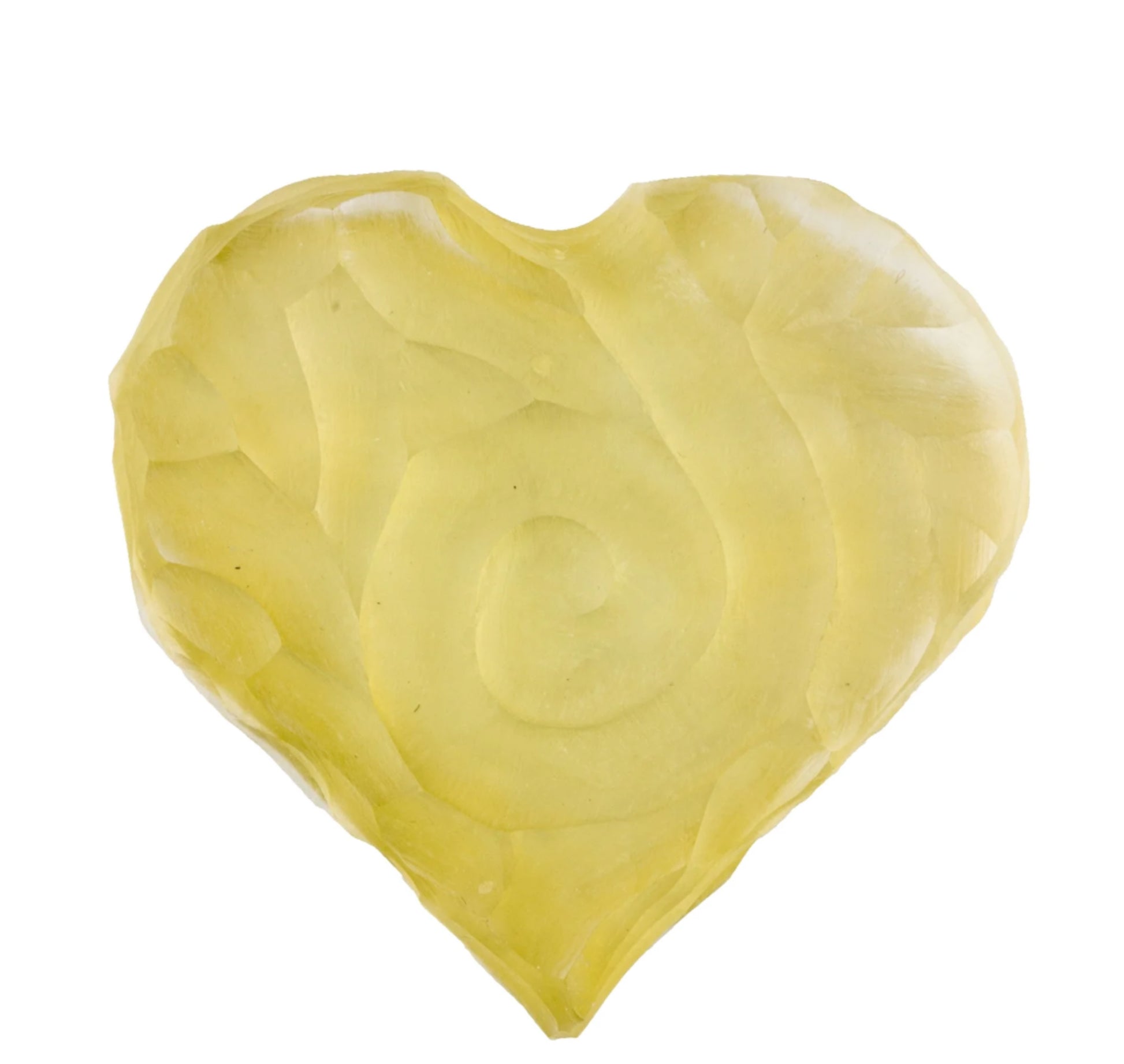 Alexis Bittar Lucite Gold Carved Heart Pin Brooch - Premium Brooch from All The Best Vintage - Just $125! Shop now at All The Best Vintage