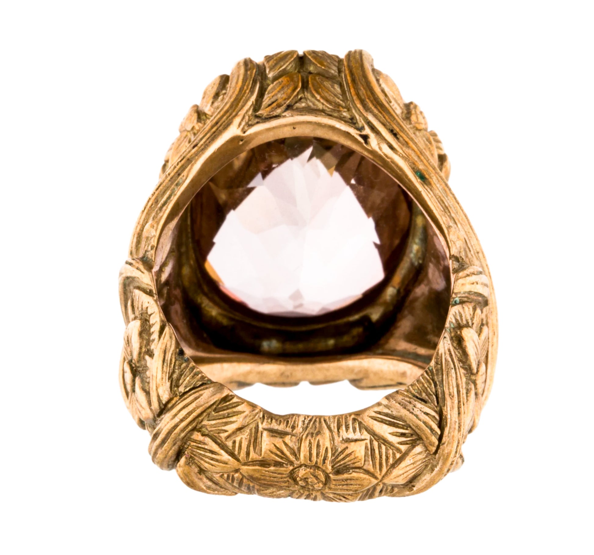 Stephen Dweck Bronze Pink Topaz Ring - Premium Ring from All The Best Vintage - Just $295! Shop now at All The Best Vintage