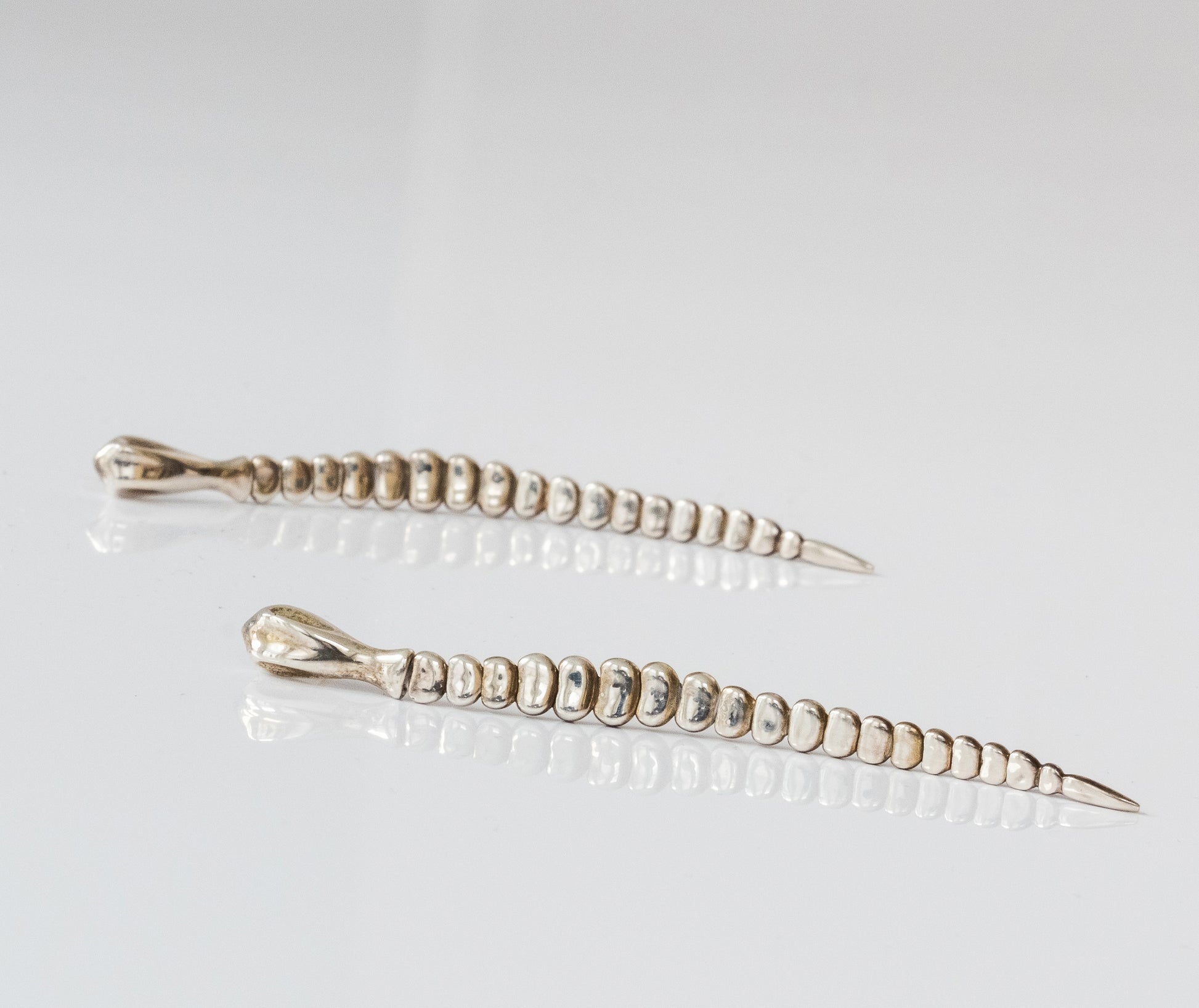 Elsa Peretti for Tiffany & Co  Vintage Sterling Snake Earrings - Premium Earrings from All The Best Vintage - Just $1195! Shop now at All The Best Vintage