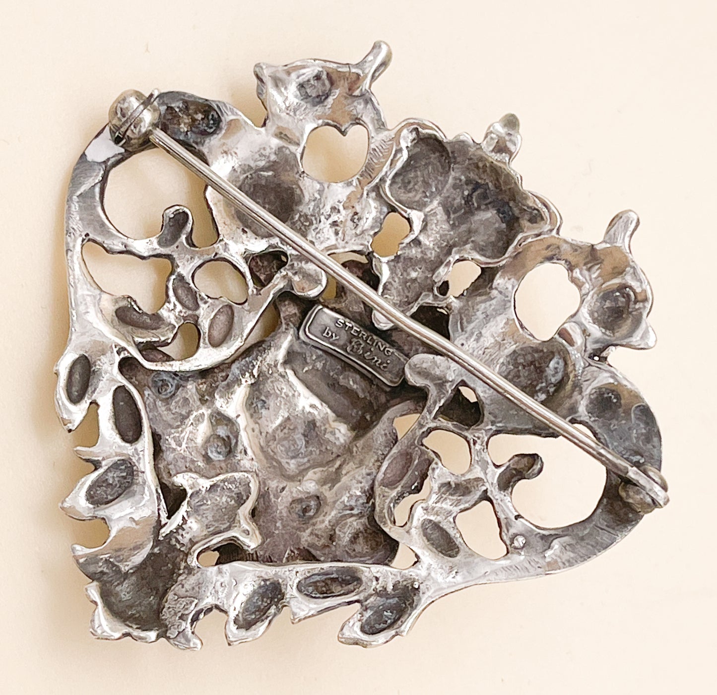 Rare Sterling Silver Brooch by CINI of Boston - Premium  from All The Best Vintage - Just $495! Shop now at All The Best Vintage