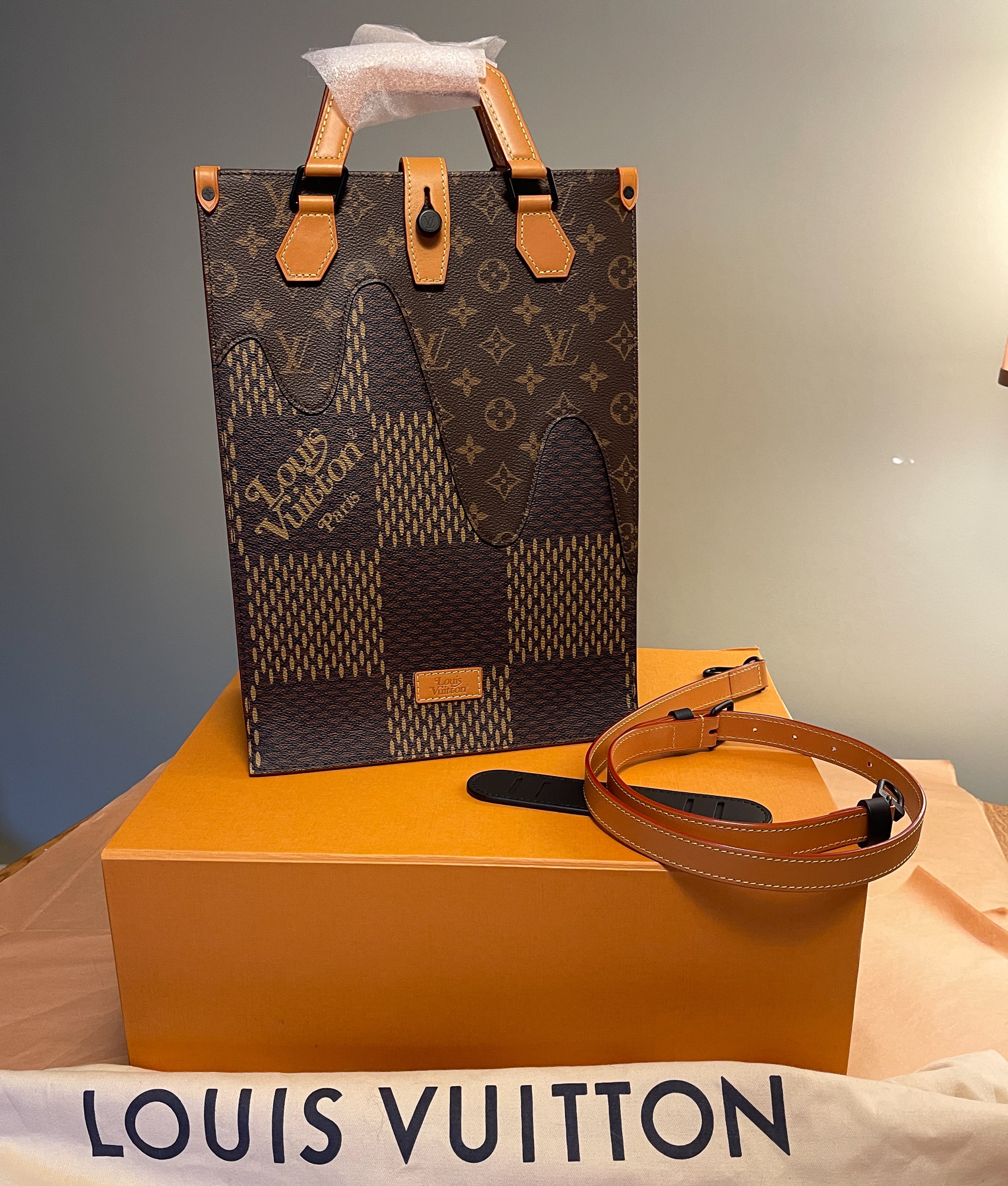 Louis Vuitton x Nigo Tote New in Box All The Best Vintage