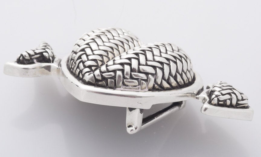 Barry Kieselstein-Cord Heart and Arrow Belt Buckle - Sterling Silver - Premium  from All The Best Vintage - Just $595! Shop now at All The Best Vintage