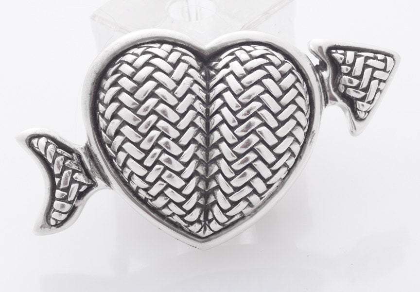 Barry Kieselstein-Cord Heart and Arrow Belt Buckle - Sterling Silver - Premium  from All The Best Vintage - Just $595! Shop now at All The Best Vintage