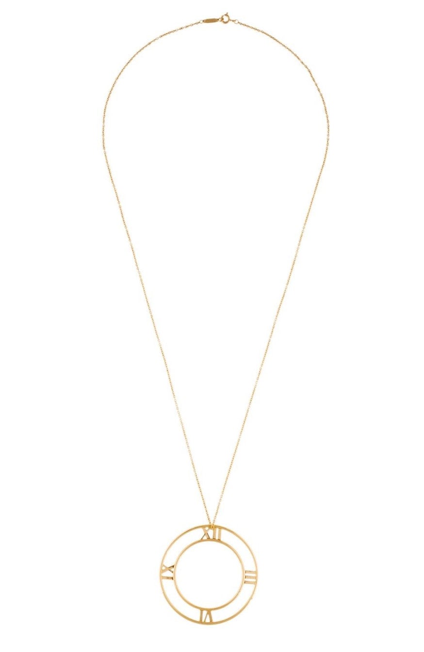 18K Yellow Gold Tiffany & Co. Atlas Pendant with Chain Necklace - Premium  from All The Best Vintage - Just $2400! Shop now at All The Best Vintage